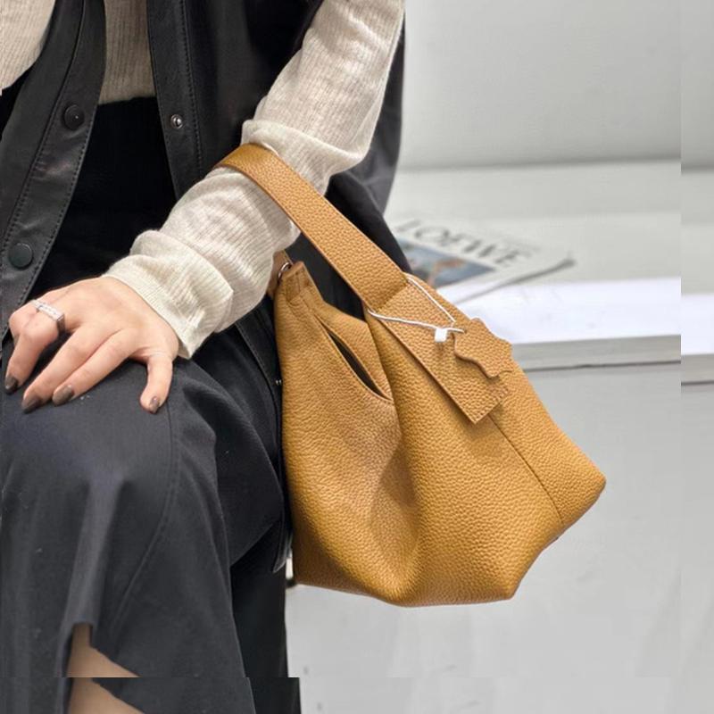 Genuine Leather Small Shoulder Crossbody Bags For Women  Trend Designer Tote Purses Hobo Ladies Handbags