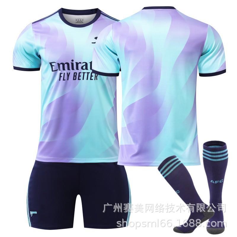 2425 Arsenal Duo 7 Saca Jerseys 9 Jesus 11 Martinelli 41 Rice No. 18 Football Uniform Set