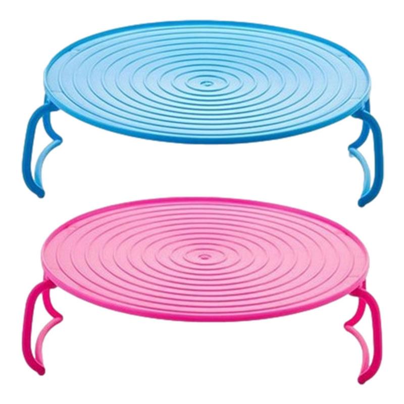 Folding Microwave Tray Oven Bacon Tray Microwave Oven Shelf Multifunction Insulated Heating Tray Rack With Flexible Handles