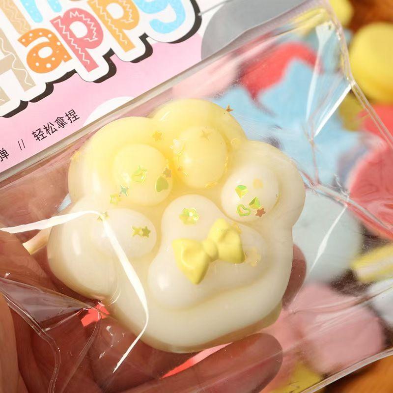 

Милая кошачья лапка, игрушка для снятия стресса, супермягкая и реалистичная силиконовая игрушка, креативное снятие стресса в виде кошачьей лапки