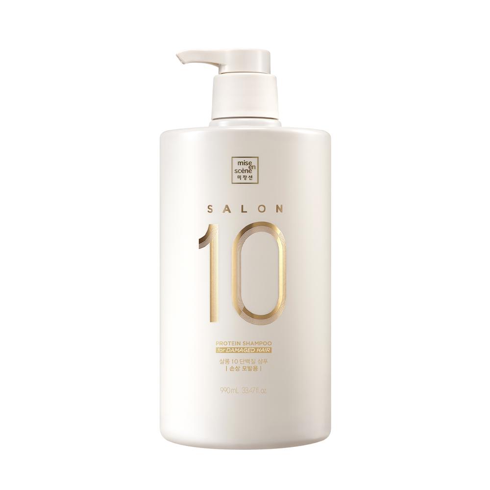 Mise-en-scène Salon 10 Proteinový šampon pro poškozené vlasy 500ml/990ml