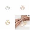 Multifunctional Three-Ring Scarves Buckle Zinc Zinc Alloy  Romantic   Weddings