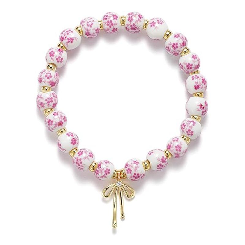 

Синие и белые фарфоровые бусины ожерелье для женщин нержавеющая сталь фарфор керамические ожерелья рождественский подарок ювелирные изделия воротник