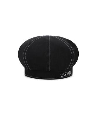 Bajal Scribble Point Beret Black