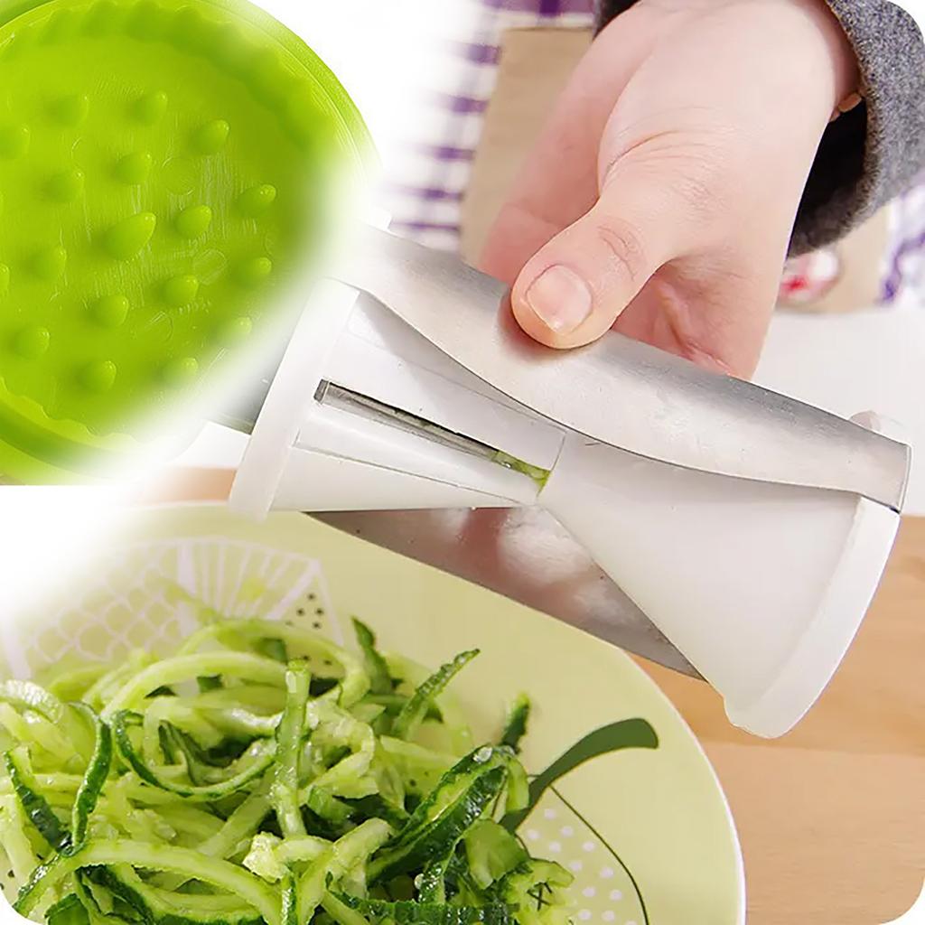 Kitchen Multifunctional Shredder Creative Spiral Funnel Shredder Rotary Vegetable Shredder