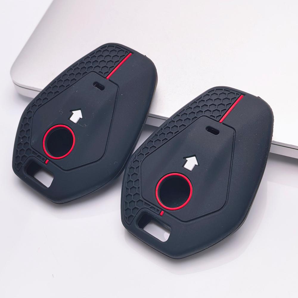 Key Fob Cover for BMW R1250GS R1200GS ADV Anti-Scratch Surface Shockproof Structure Soft Grip Texture Easy Install Design Responsive Button Touch