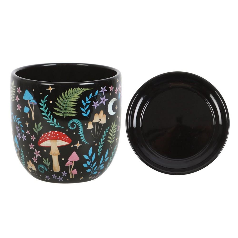 Something Different Dark Forest Printed Ceramic Plant Pot