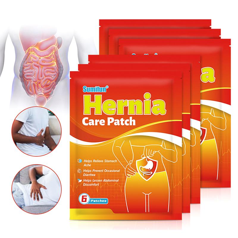 

6 шт. Наклейки для лікування грижі Акупунктурні наклейки Дитячий пластир від болю при пупковій грижі Дорослий пластир one size