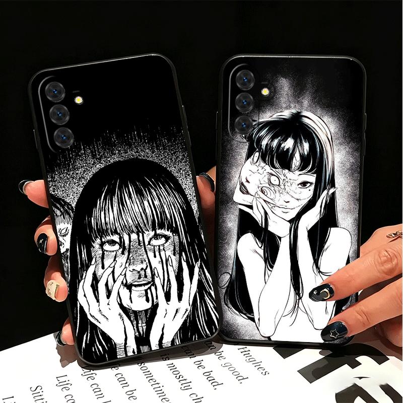 Japanese Horror Anime Soft Phone Case for Samsung A17 A37 A57 A16 A26 A36 A56 A15 A25 A35 A55 A14 A24 A34 A54 A13 A23 A33 A53 A5