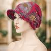 Breathable Hair Loss Cap Print Design Warm Bonnet Caps Fashion Chemo Head Scarf  Winter Season