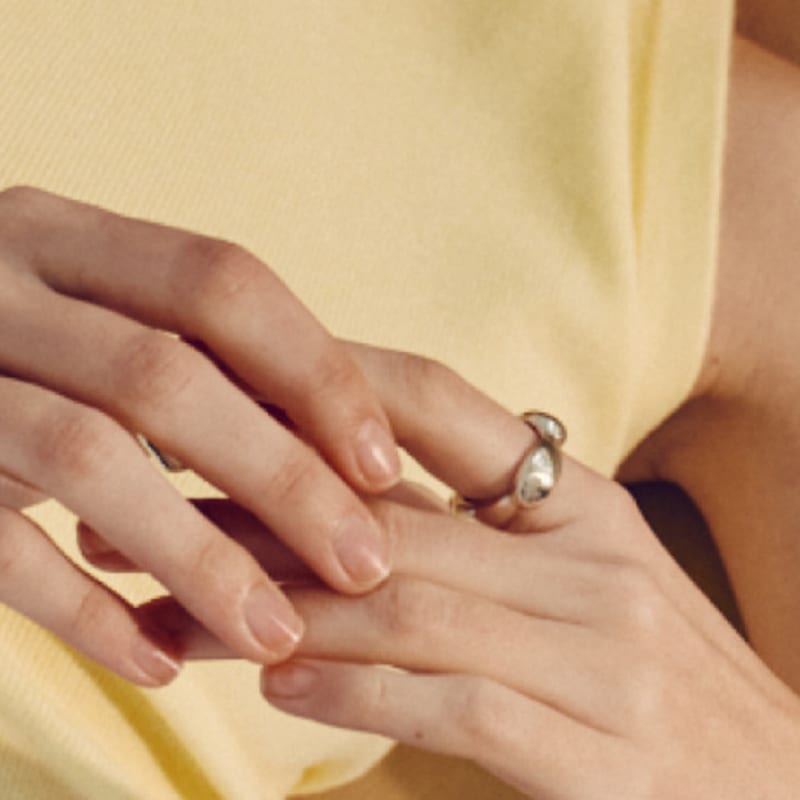 Kinda PI 3 Waterdrops Ring