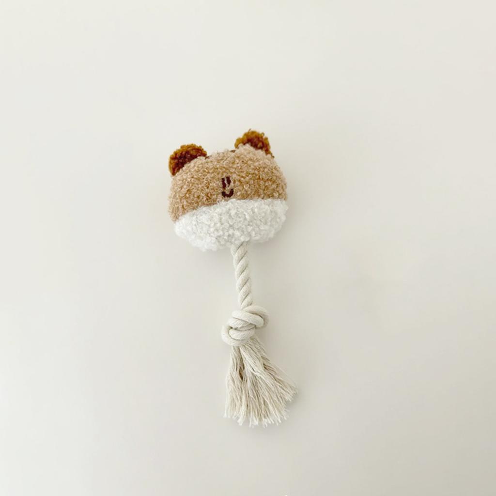 Plush Sound Making Toy Food  Smelling  Interactive Pet Toy