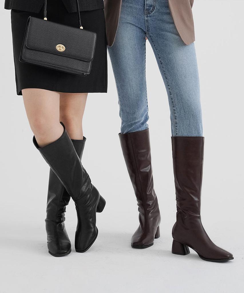 Chaakan Hardin Cutout Long Boots Bllts4F1147