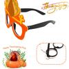 Party Glasses Thanksgiving Glasses Festival Harvest Thanksgiving Holiday Decoration For Family Classroom Decorating