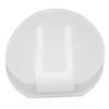 Pot Setting Mold Round Shape Silicone Soft Reusable White DIY Mould for Fish Tank Art Craft