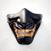 soulman/A dazzling and enchanting half-face mask cos Halloween Horror Japanese Ghost Headgear with Glasses
