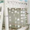 High-quality Star Paper Garland In Gold Silver And Blue For Festive Celebrations