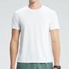 Mens Short Sleeve Running T-shirt Gym Jogging Sports Tops Male Fitness Sweatshirts High Quality Breathable Muscle Fit Sport Tees