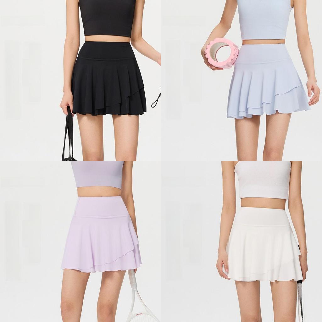 Outdoor Running Skirt For Women With High Waist And Breathable Nylon Fabric For Fitness And Yoga