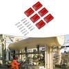 4/6 buc. Conectori pentru mufă în stil Anderson DC Power 50AMP Solar Caravan 6AWG Priză pentru motociclete Adaptor de încărcare a bateriei