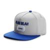 Blah Casual Adult Baseball Hat With Wide Brim Sunshade For Beach And Sports Use