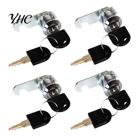 Wide Application Cam Lock File Cabinet Rust Resistant Easy To Install Sturdy Simple Operation Anti-theft Zinc Alloy Single-opening Home Supply