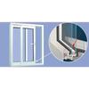 10M doors and windows slot thong Aluminum Alloy fixed glass strip doors and windows three EPDM seal strip Rubber strips
