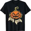 Gaming Pumpkin Halloween T Shirt Video Game Pumpkin Design