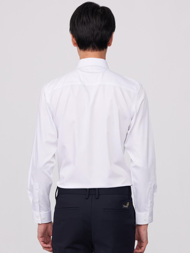 Мужская повседневная модная классическая рубашка с длинным рукавом — фото 6