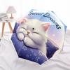 Parapluie de Pluie Motif Chat Endormi Mignon