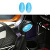 Fit For Mini Cooper Countryman F60 ABS Blue Gear Shift Knob Shifter Lever Trim