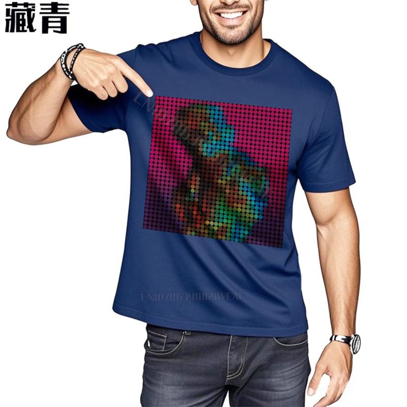 Unisexs T Shirt Short Sleeve Everyday Tees Colorful Abstract Pixel Artwork Daily Wear Essential Teeshirts Minimalist Adult Esse
