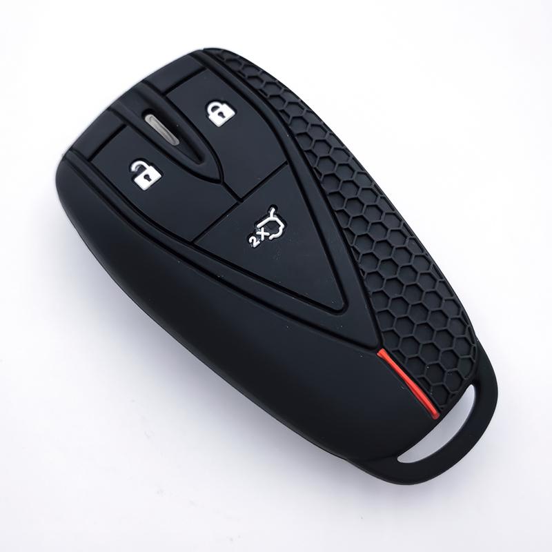 Silicone Car Key Case Cover For Changan Cs35Plus Cs35 Plus Cs55 Plus Cs75 Plus Eado Uni-T Uni K Oushang X5 X7 Ev Key Chain