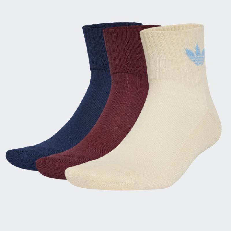 Adidas Mid Cut Crew Socks   Multicolor Ix5239