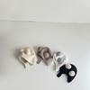 Baby Warm Plush Hat Cute Pompom Infant Toddler Ear Protection Cap Solid Color Baby Boy Girls Winter Warmer Beanie Earmuffs