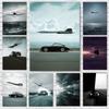 Blackbirds Black Sport Car Fighter Jets Prints Poster Canvas Painting Hd Modern Wall Art Pictures Living Room Bedroom Home Decor