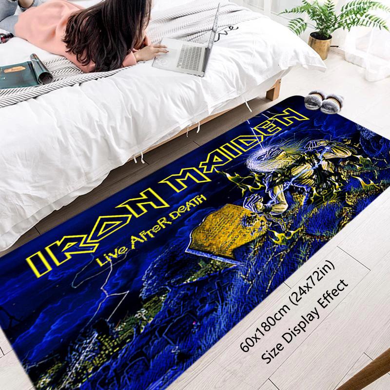 Corridor Doormat Heavy Rocks Metals Band Rugs Interior Foot Carpets Entrance Floor Mats Non-slip Yoga Rug Home Decor Prayer Mat