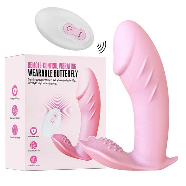 Wearable Panties Dildo Sex Toys Wireless Remote Control Sex Toys for Women 10 Speed G Spot Clitoris Stimulate Vagina Orgasm