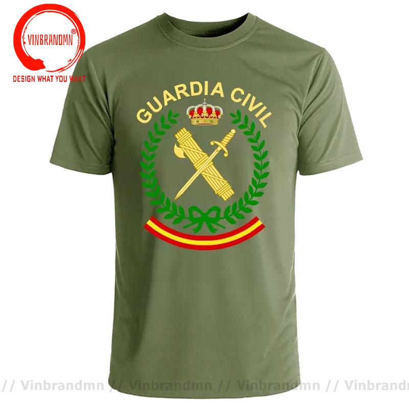Spain Guardia Civil Espaa T Shirt Unisex Fashion Trendy Casual Clothing Stylish Tops Tee Shirt Leisure Tshirt Unisexs Casual Tshirt