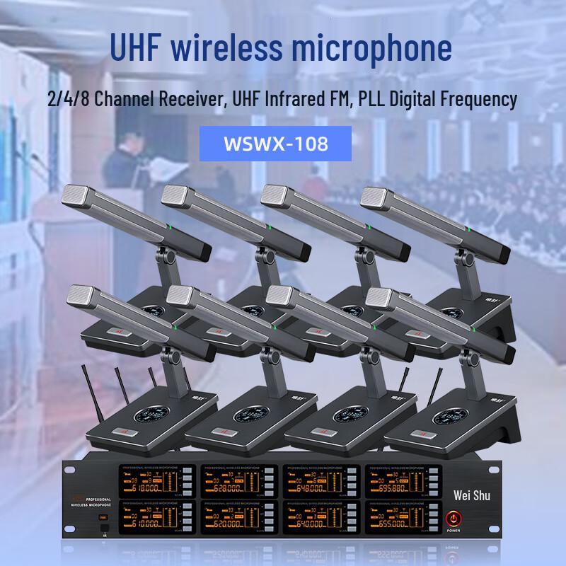 Weishu WSWX-102 Wireless Conference Microphone System (CN version)