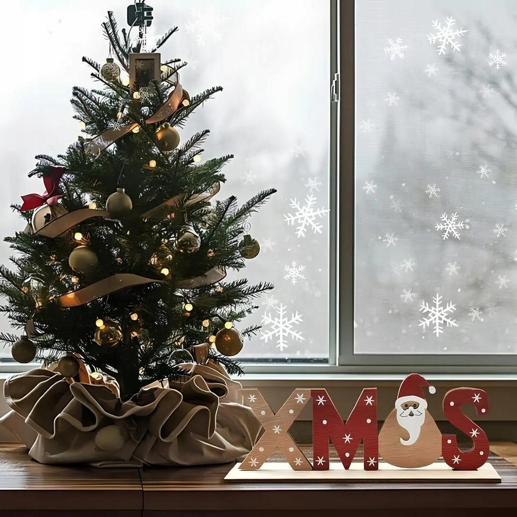 Napis Led Xmas Dekoracja Ozdoba Święta Boże Narodzenie Drewniany 21,5Cm