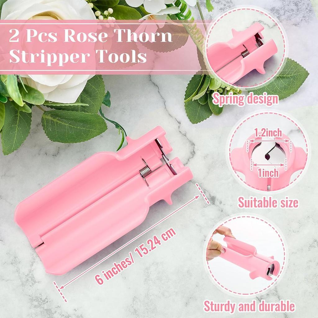 Strumento per la rimozione delle spine di rosa Rimuovi spine di rosa Sbucciatore per foglie Rimuovi fiori Negozio di fiori per la casa Giardinaggio Strumento per la rimozione delle spine Rimozione delle foglie
