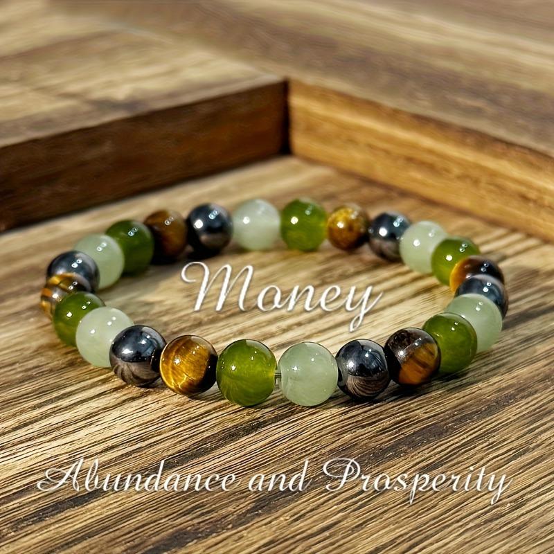 1PC Ladies Bohemian Bracelet - Natural Green, August Birthstone Jewelry, Daily & Special Occasion Bracelets