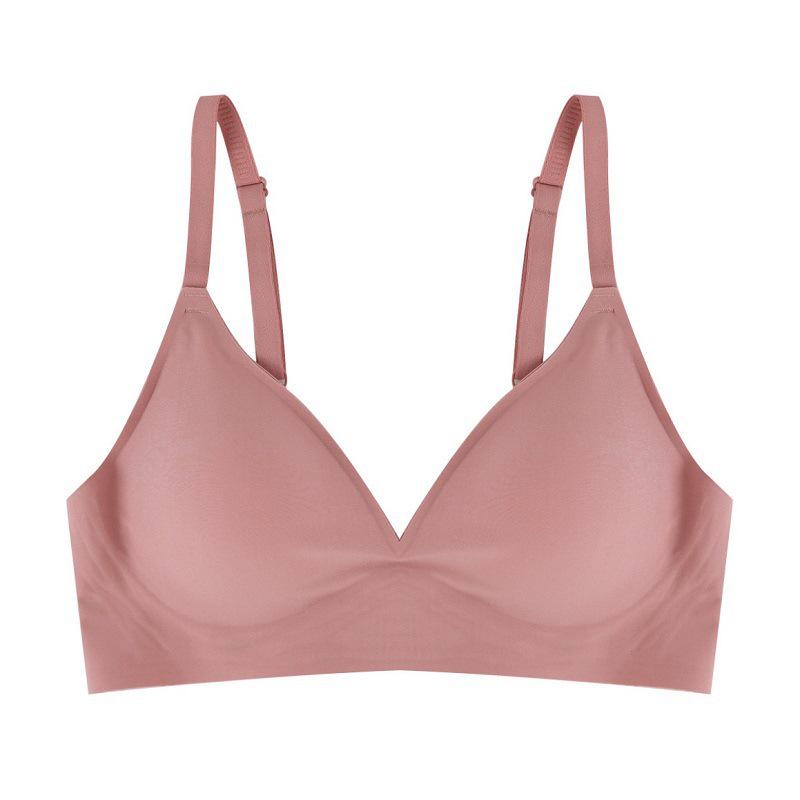 Seamless Padded Bra for Women with Small Busts - Wire-Free with Waist Slimming Design