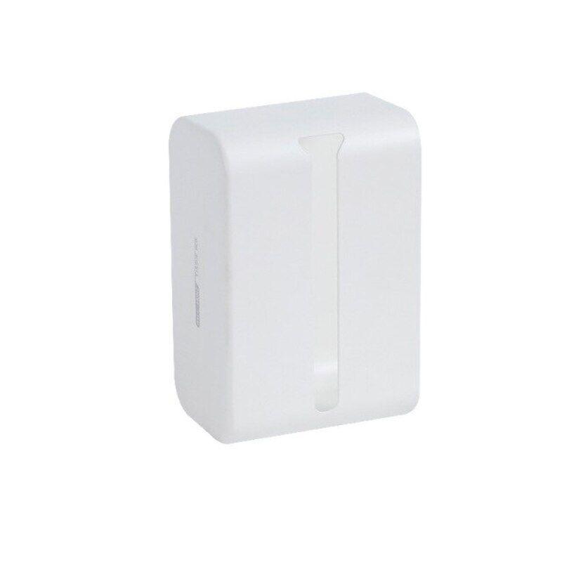 Chic Wall-mounted Tissue Box Holder With Stylish Concave Round Opening For Convenience