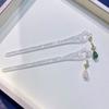 Beaded Tassel For Girls Braided Hairpins Hanfu Hairpins Women Hair Sticks Flower Chinese Hair Fork