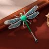 Heavy Industry Luxury High-end Big Dragonfly Brooch Design Sense Niche Suit Coat Accessories Brooch Pin Accessories