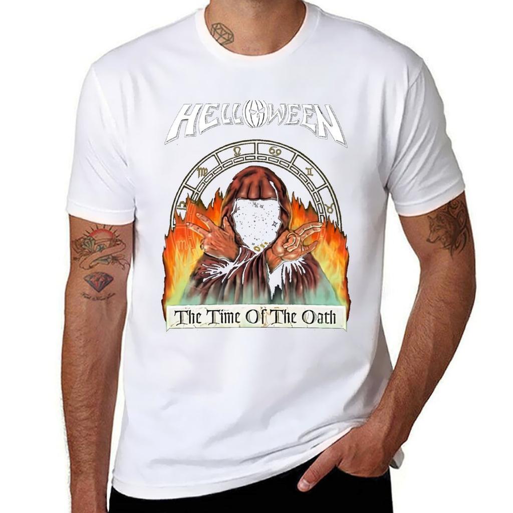 The Time of the Oath - Helloween T-Shirt Man T Shirt Designer T Shirts Designer T-Shirt