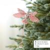 New Christmas Hummingbird Pendant Christmas Scene Arrangement Fabric Simulation Bird Christmas Tree Decoration Pendant