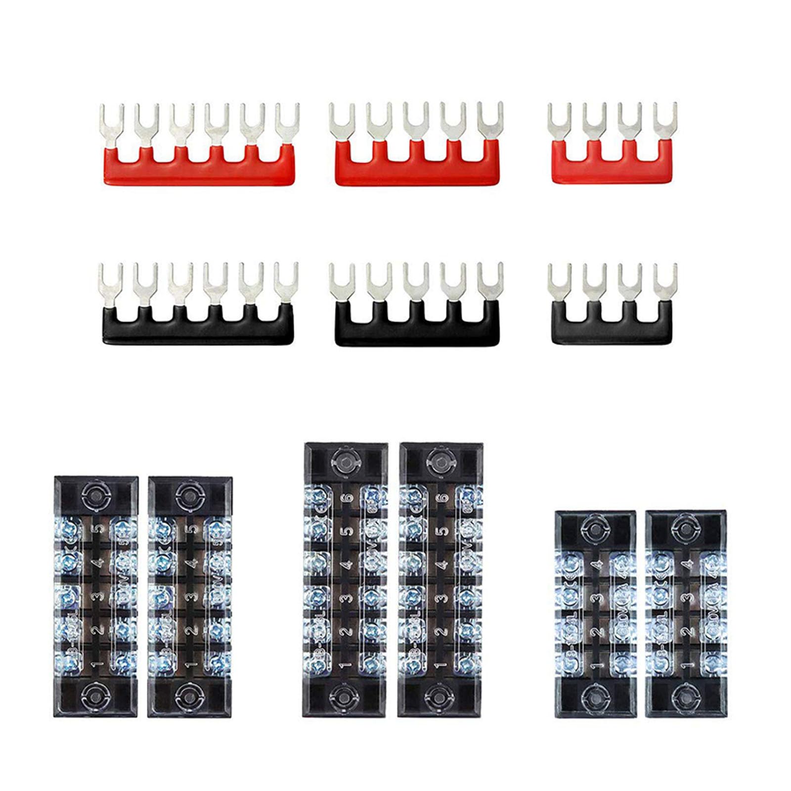 

BRIIKPP Fixed Terminal Block, 2 Row Type, 4 Poles, 5 Poles, 6 Set Terminal